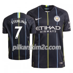 Koszulka Manchester City Sterling 7 Precz 2018-2019 - Koszulki Piłkarskie